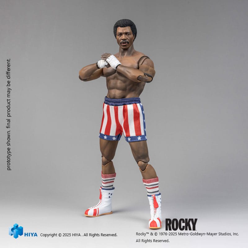 Rocky: Apollo: Exquisite Super Series: 1/12 Action Figure - Hiya Toys Action Figure