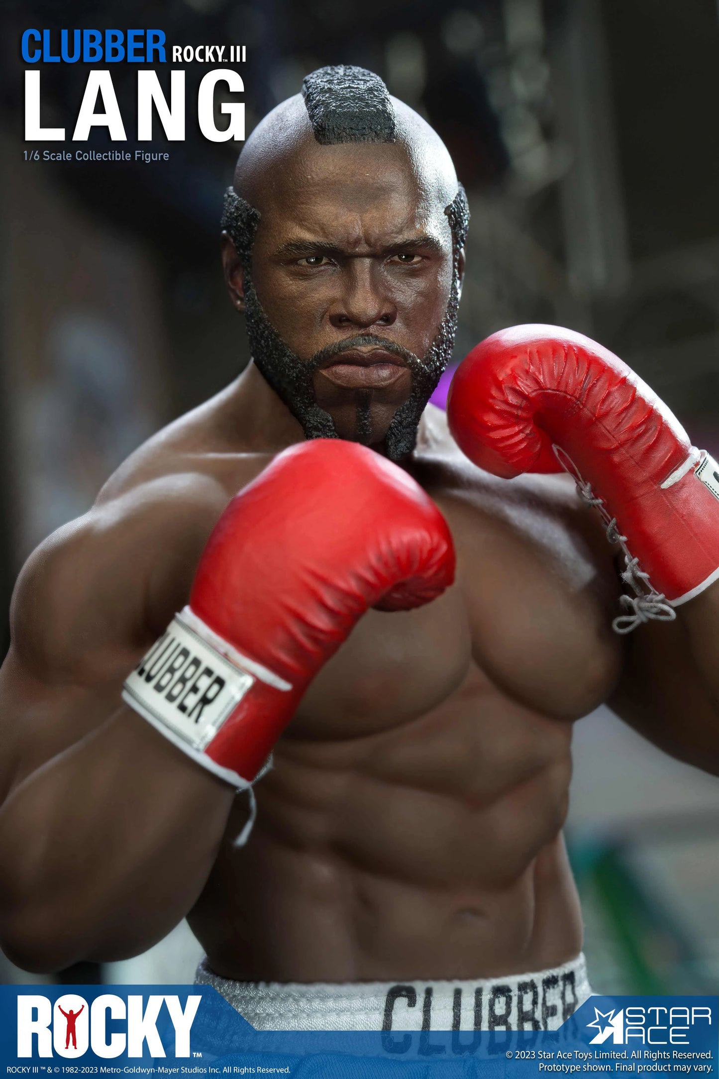 Rocky: Clubber Lang: Rocky III: Deluxe Version by Star Ace – Action Figure, [scale], UK stockist Planet Action Figures
