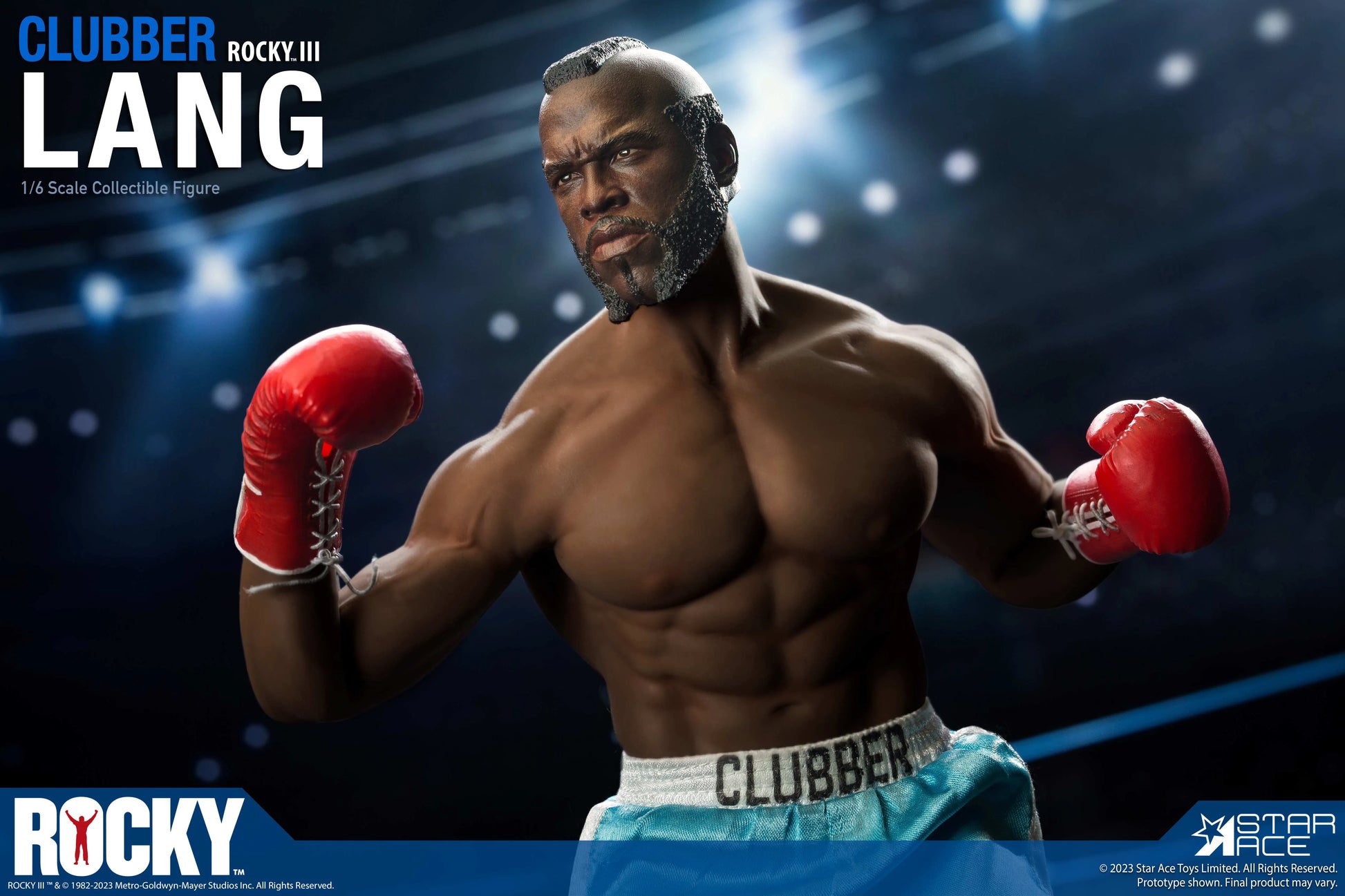 Rocky: Clubber Lang: Rocky III: Deluxe Version by Star Ace – Action Figure, [scale], UK stockist Planet Action Figures