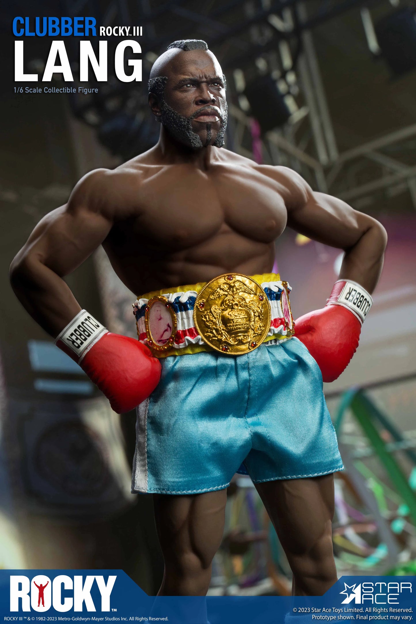 Rocky: Clubber Lang: Rocky III: Deluxe Version by Star Ace – Action Figure, [scale], UK stockist Planet Action Figures