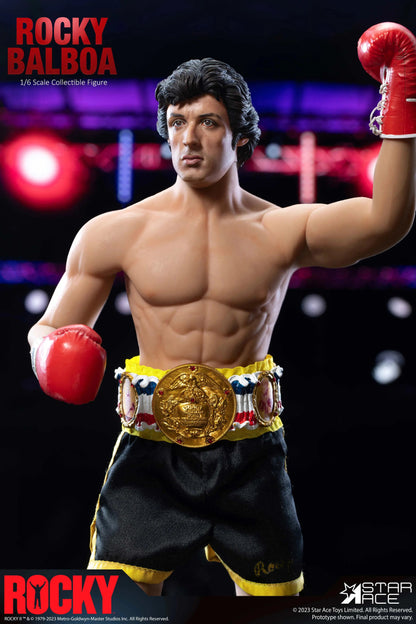 Rocky II: Rocky Balboa (2.0 Ver.): Deluxe - Star Ace Action Figure