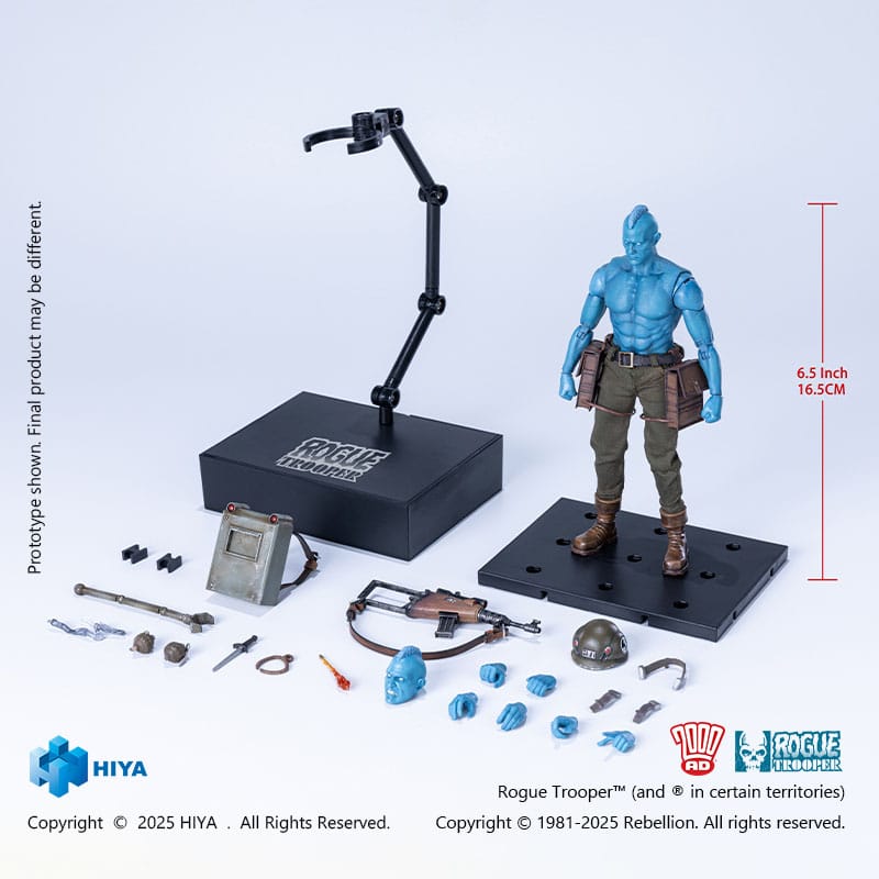 Rogue Trooper: Rogue Trooper: Exquisite Super Series: 1/12 Action Figure - Hiya Toys Action Figure