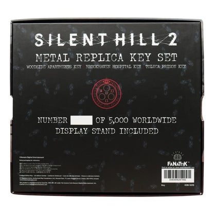 SILENT HILL 2 Limited Edition Replica Set of 3 Keys - FaNaTtiK Collectible Keys