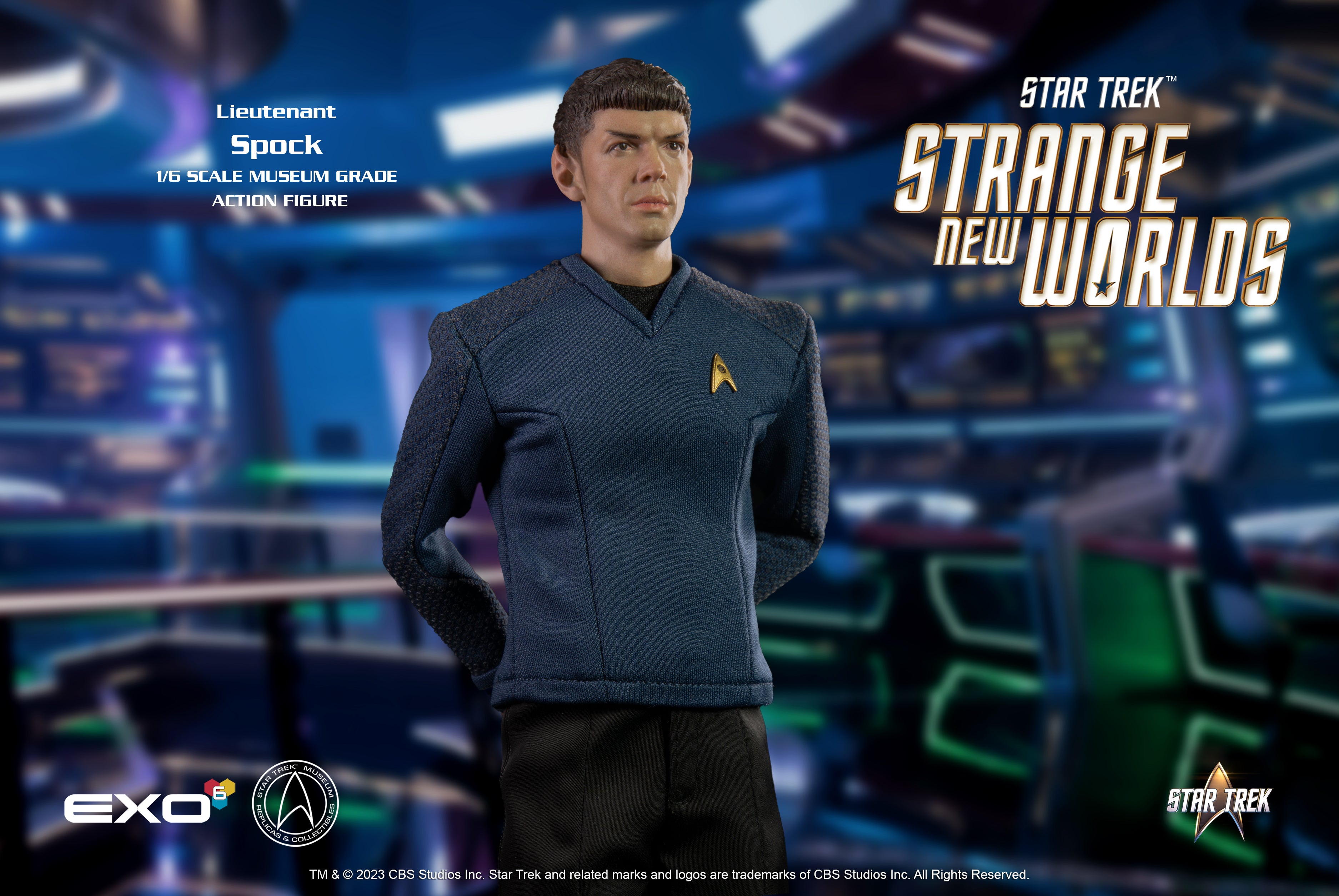 Spock: Star Trek: Strange New Worlds: Exo-6: Sixth Scale-EX0-6