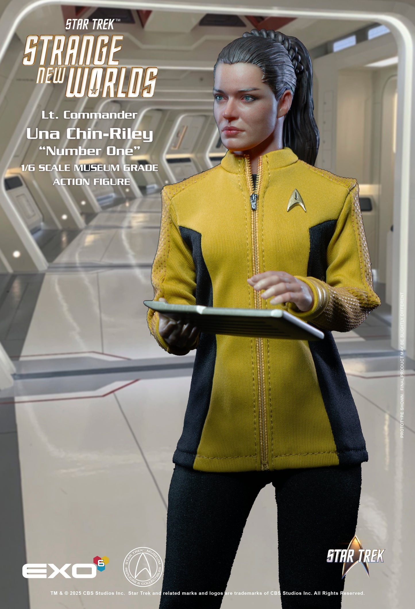 Star Trek: Strange New Worlds: Lt. Commander Una Chin-Riley (Number One): 1/6 Scale Figure