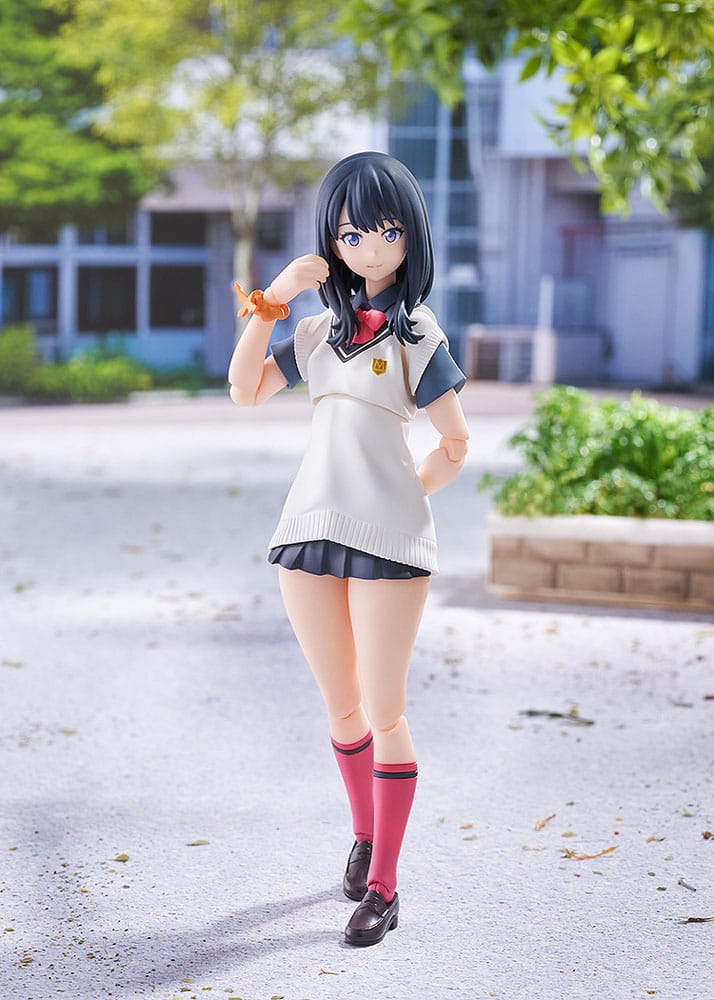 SSSS. Gridman Figma Action Figure Rikka Takarada: Gridman Universe Ver. 14 cm - Max Factory Action Figure