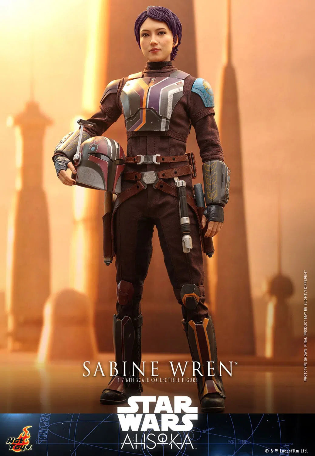 Sabine Wren: Star Wars: Ahsoka: Hot Toys Hot Toys