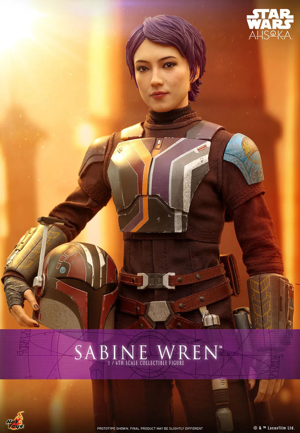 Sabine Wren: Star Wars: Ahsoka: Hot Toys Hot Toys