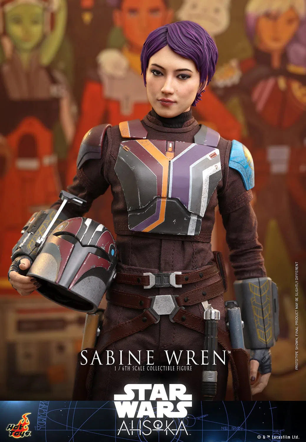 Sabine Wren: Star Wars: Ahsoka: Hot Toys Hot Toys