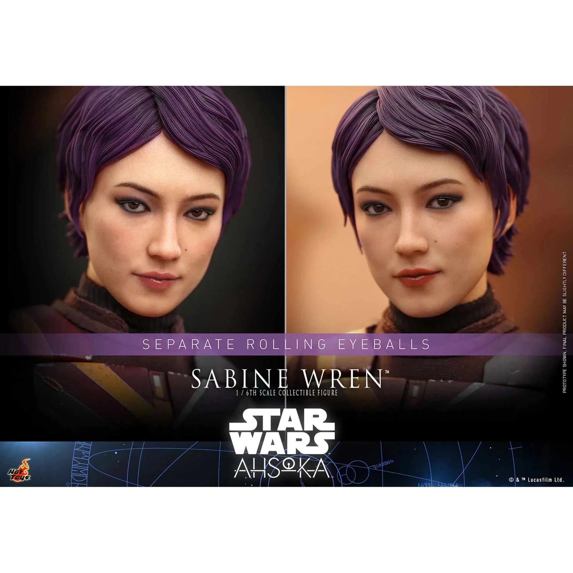 Sabine Wren: Star Wars: Ahsoka: Hot Toys Hot Toys