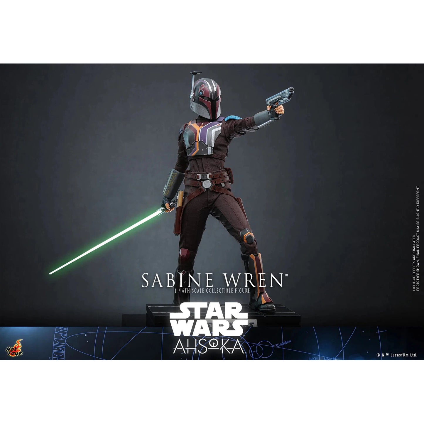 Sabine Wren: Star Wars: Ahsoka: Hot Toys Hot Toys