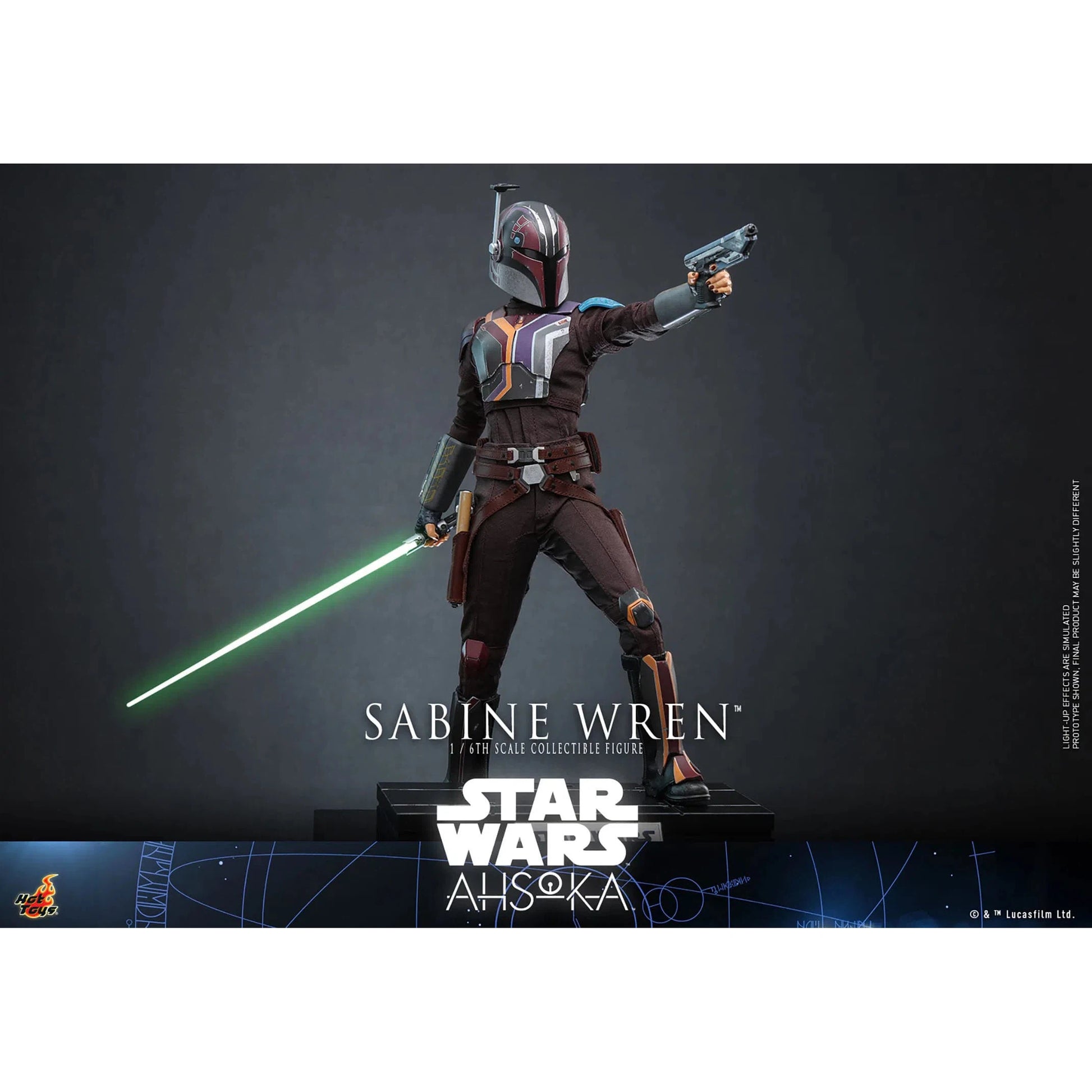 Sabine Wren: Star Wars: Ahsoka: Hot Toys Hot Toys