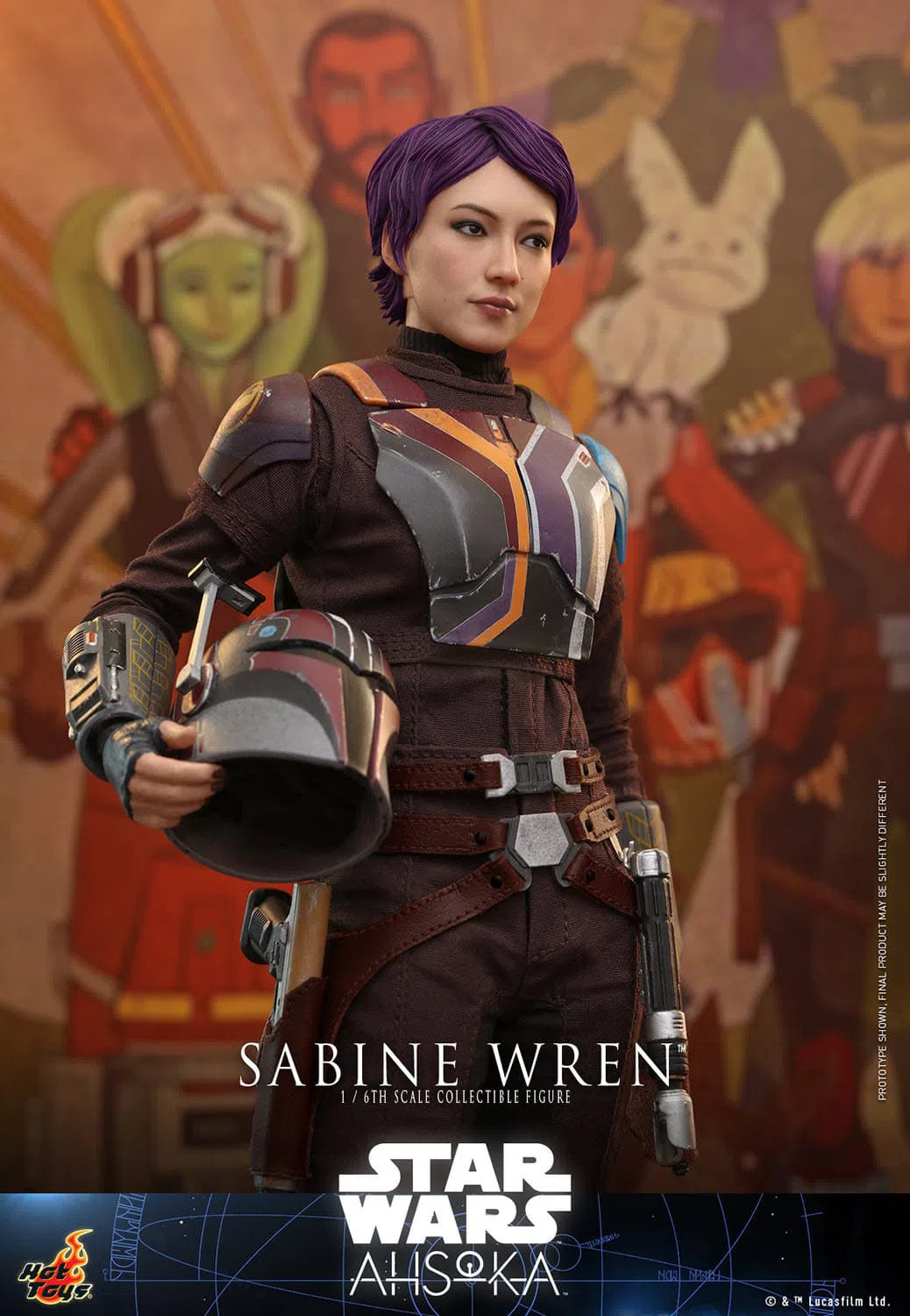 Sabine Wren: Star Wars: Ahsoka: Hot Toys Hot Toys