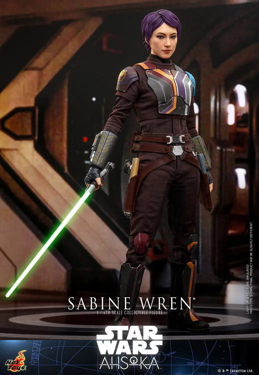 Sabine Wren: Star Wars: Ahsoka: Hot Toys Hot Toys