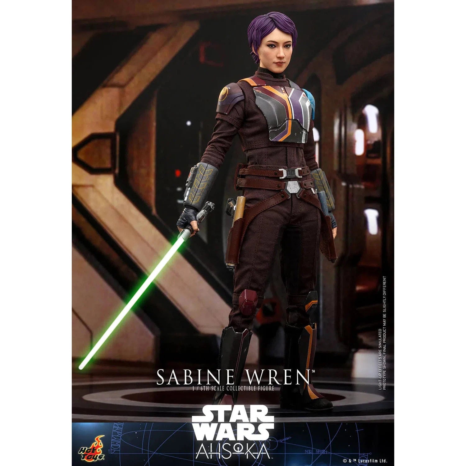 Sabine Wren: Star Wars: Ahsoka: Hot Toys Hot Toys