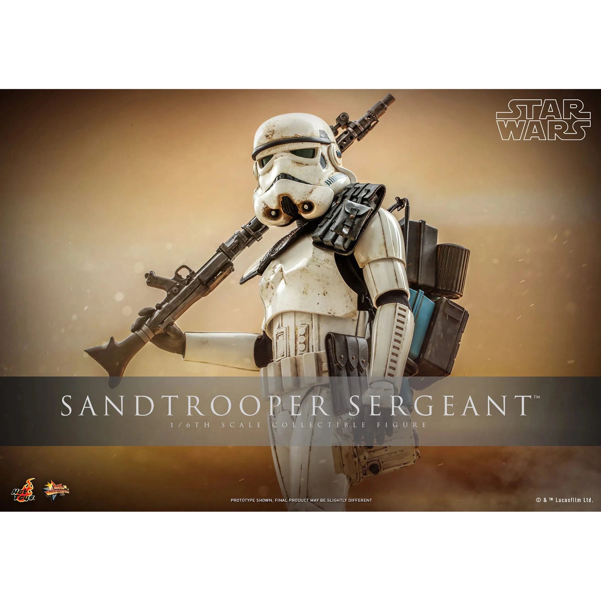 Sandtrooper Sergeant: Star Wars: A New Hope - Hot Toys Action Figure