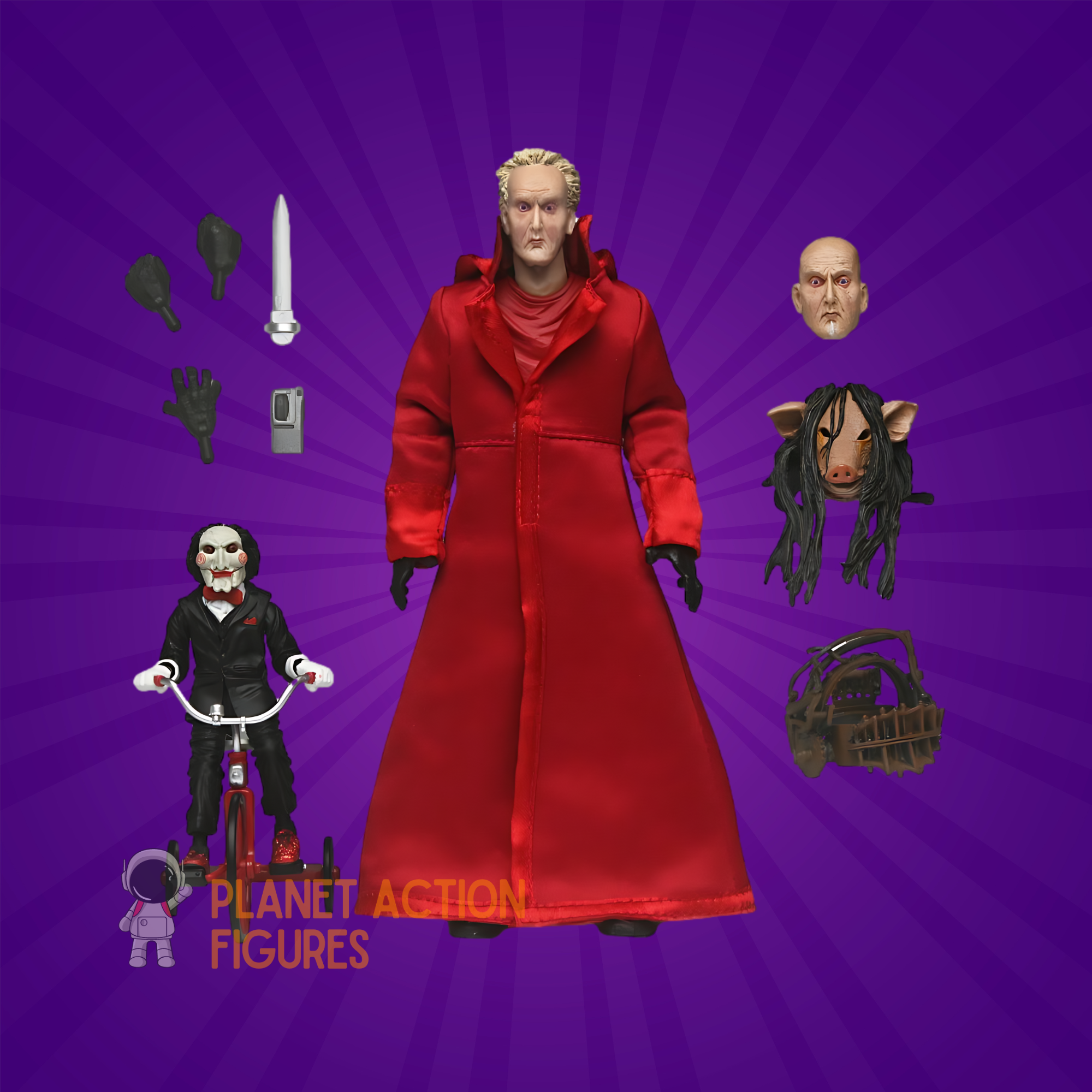 Saw: Jigsaw Killer:Red Robe: Ultimate 7 Inch Action Figure Neca