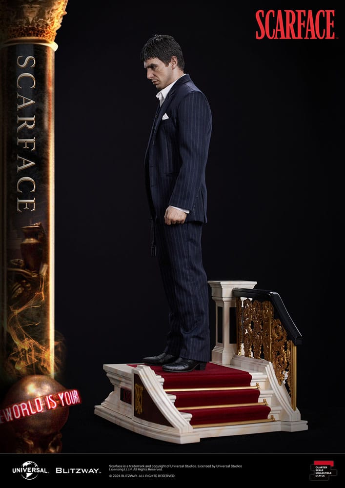 Scarface Superb Scale Statue 1/4 Tony Montana 53 cm - Blitzway Statue