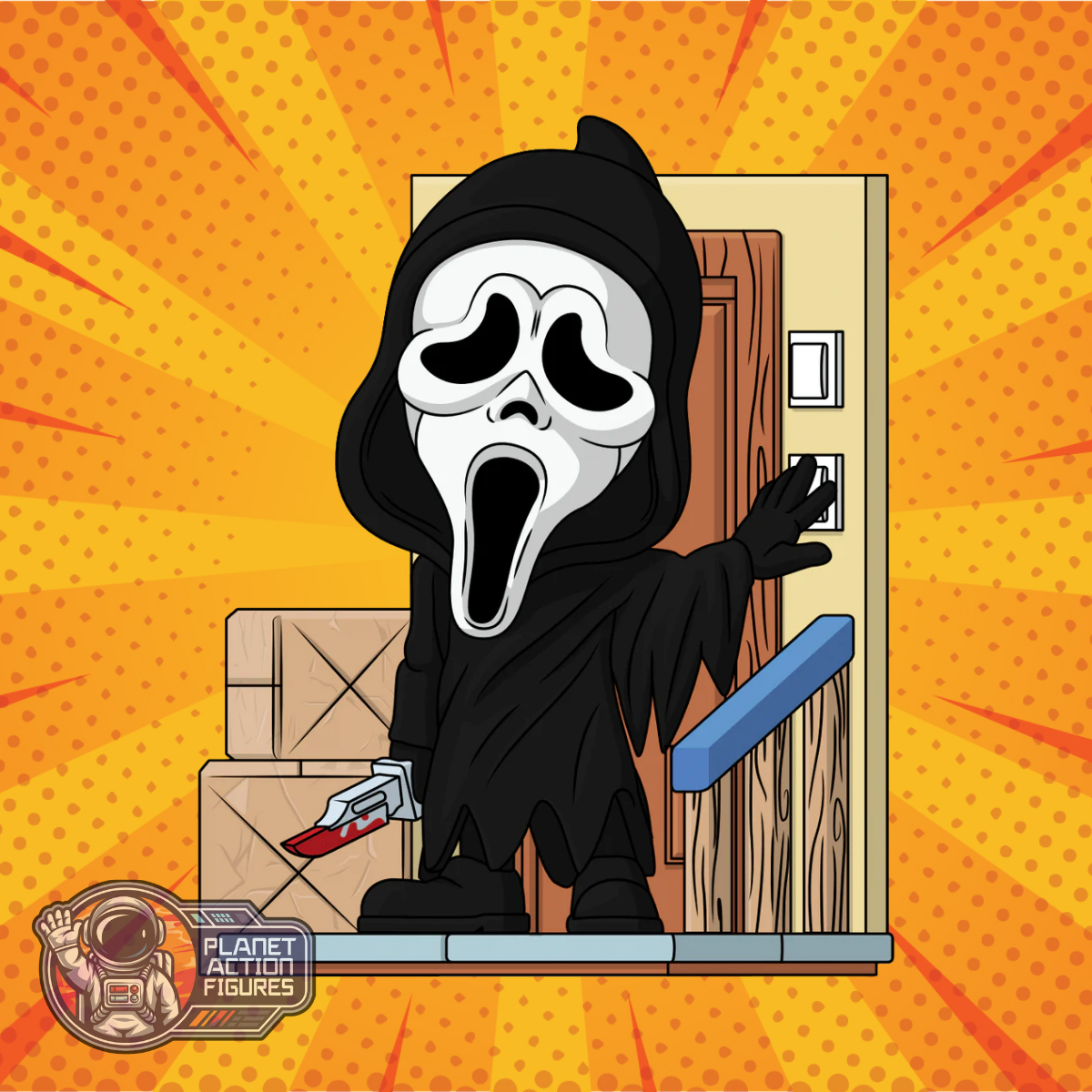 Scream: Lights Out Ghostface: Vinyl Figure: YouTooz: #1 YouTooz