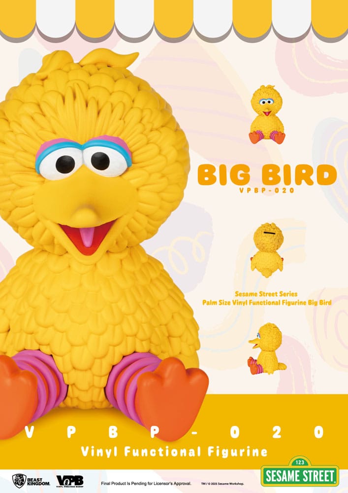 Sesame Street: Big Bird: Vinyl Piggy Bank - Beast Kingdom Toys Piggy Bank