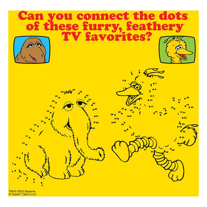 Sesame Street ReAction Action Figures 2-Pack Big Bird and Mr. Snuffleupagus - Super7 Action Figures