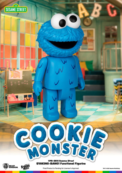 Sesame Street: Syaking Bang: Cookie Monster: Vinyl Piggy Bank - Beast Kingdom Toys Piggy Bank