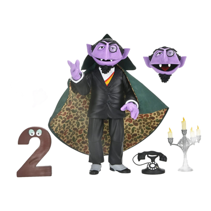 Sesame Street: The Count: 7" Ultimate Action Figure - Neca Action Figures