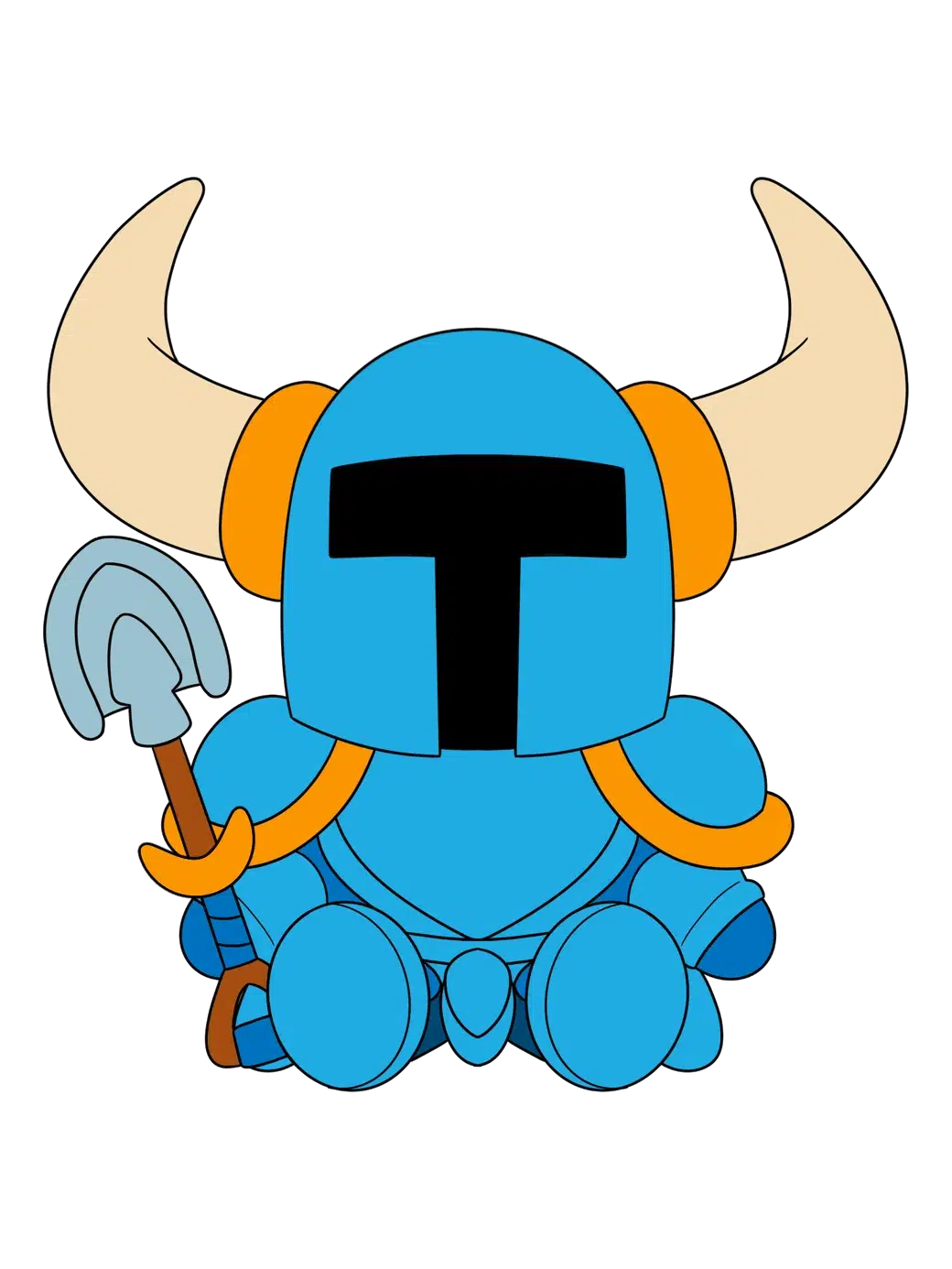 Shovel Knight: Shovel Knight Plush (9IN) YouTooz