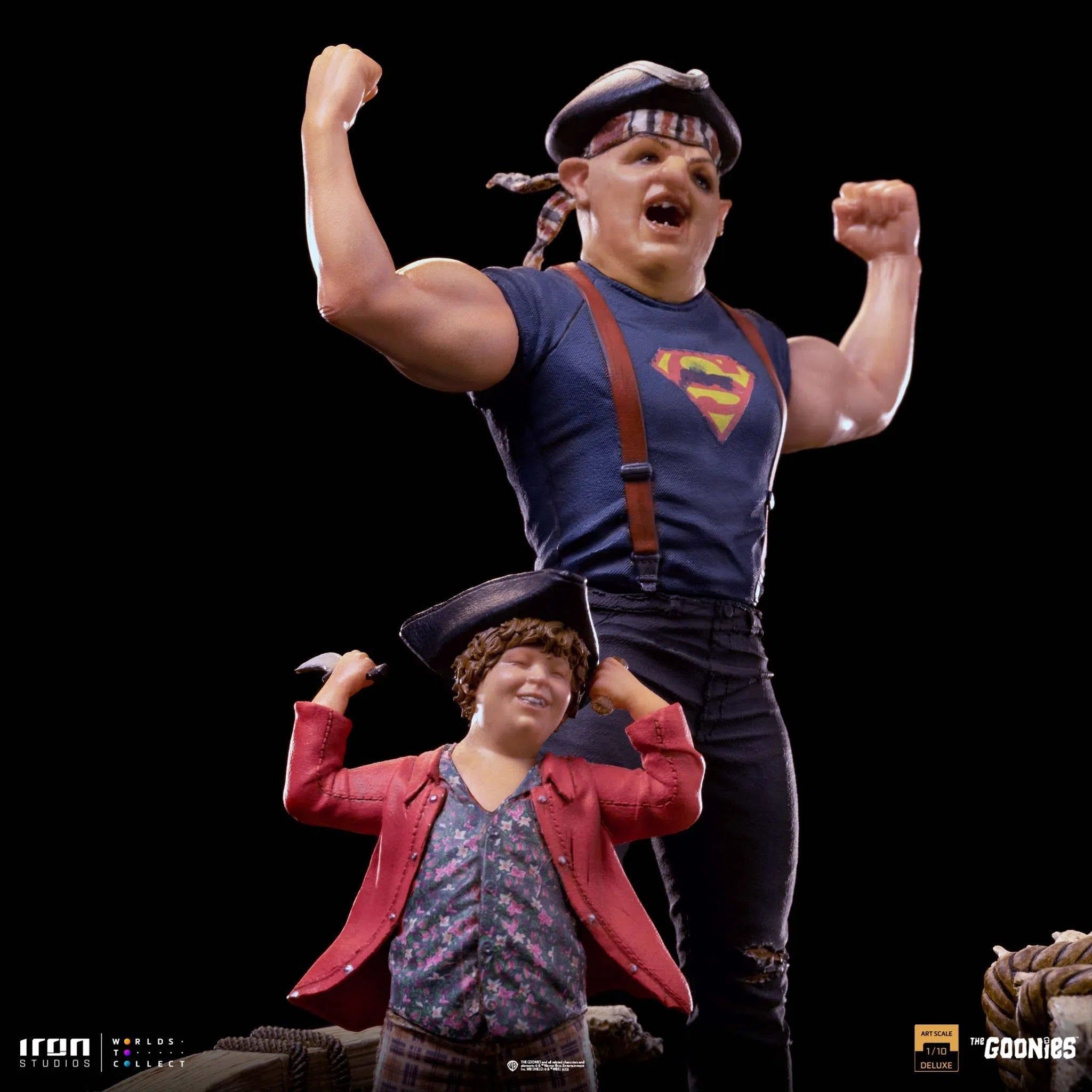 Sloth And Chunk: Deluxe: The Goonies: 1/10 Art Scale Iron Studios