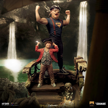 Sloth And Chunk: Deluxe: The Goonies: 1/10 Art Scale - Iron Studios Statue