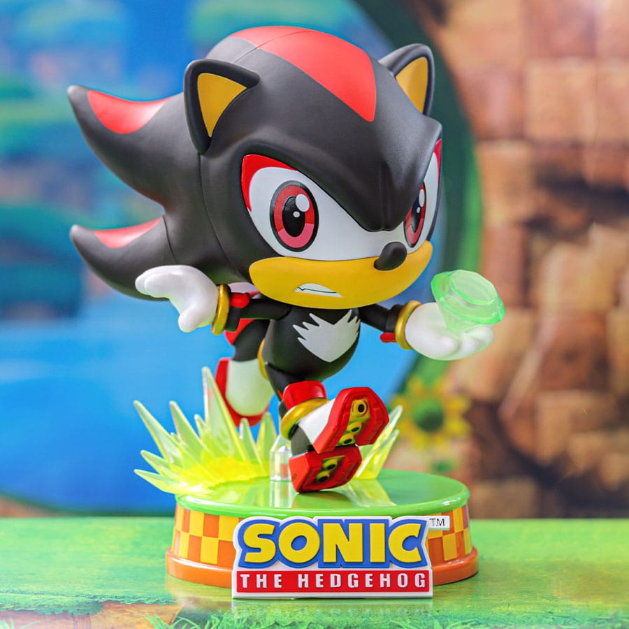Sonic the Hedgehog Cosbaby (S) Mini Figure Shadow - Hot Toys Action Figure