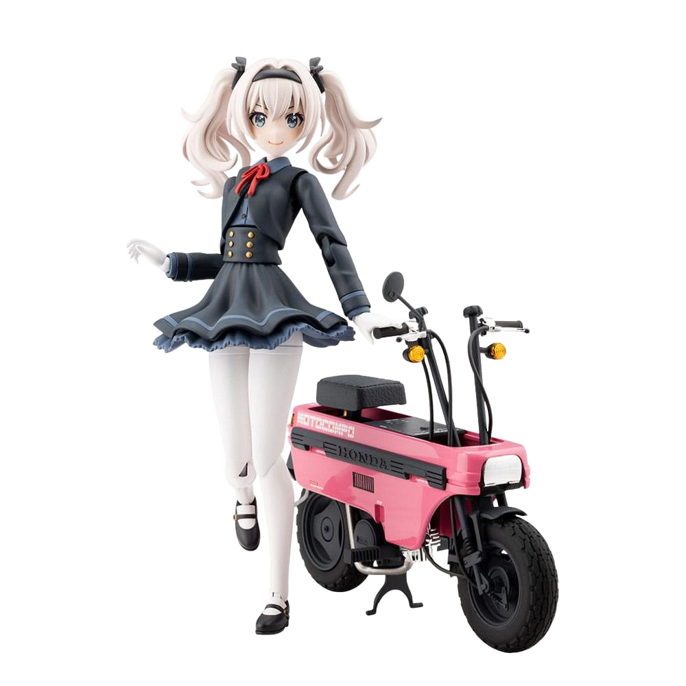 Sousai Shojo Teien Plastic Model Kit 1/10 Emma Koishikawa Nocturne with Honda AB12 Motocompo 14 cm - Kotobukiya Model Kits