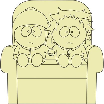 South Park: Tweek & Craig Night Light: Vinyl Figure - YouTooz Vinyl Figure