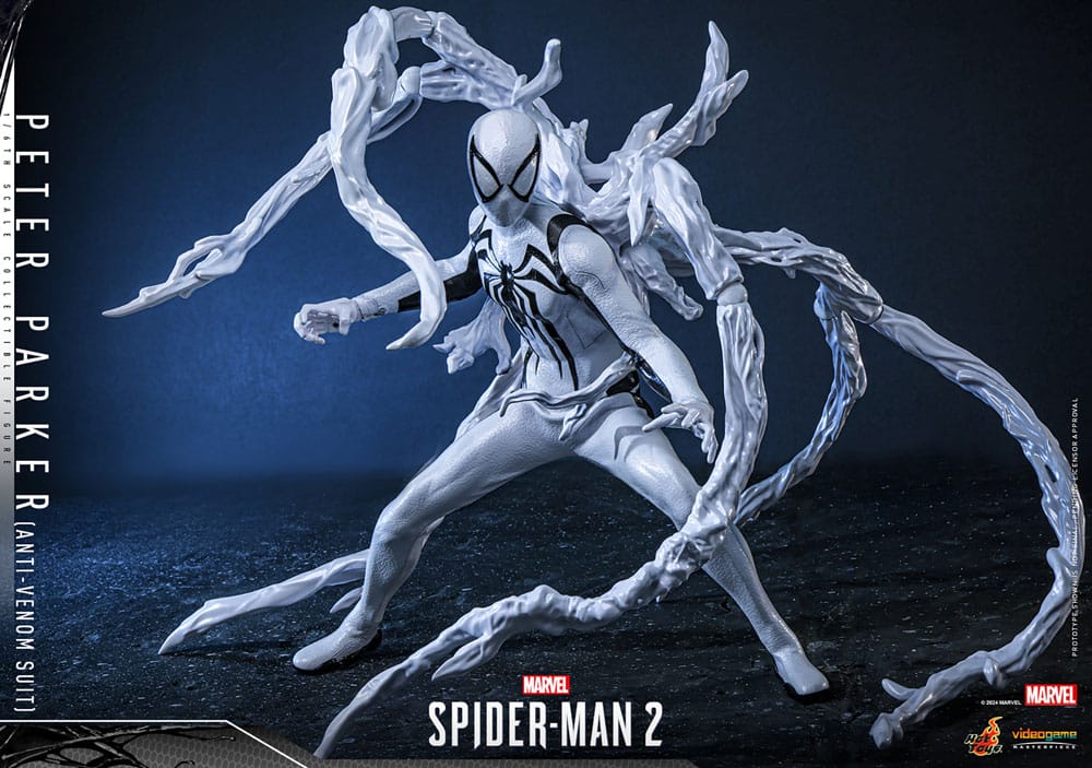 Spider-Man 2: Peter Parker (Anti-Venom Suit): 1/6 Scale Action Figure - Hot Toys Action Figure