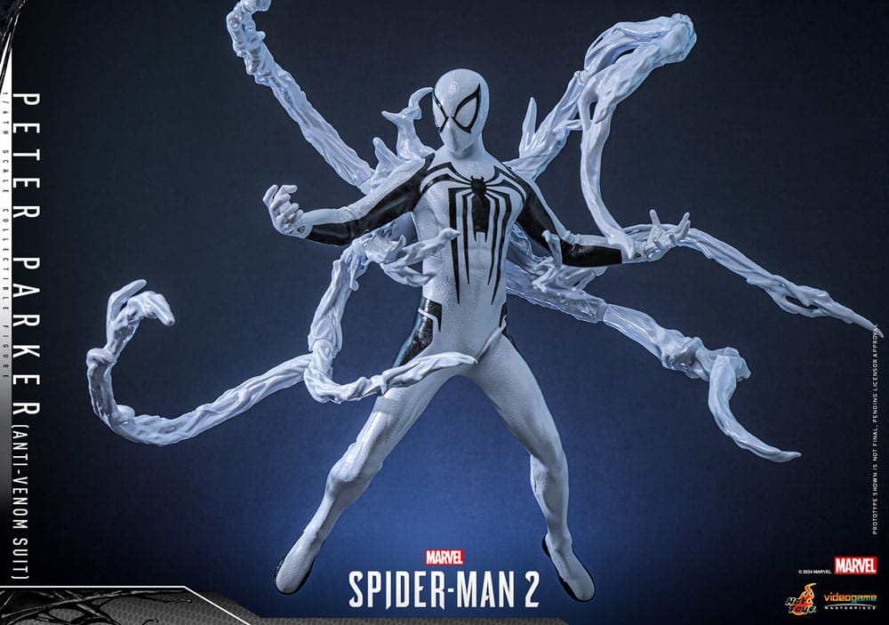 Spider-Man 2: Peter Parker (Anti-Venom Suit): 1/6 Scale Action Figure - Hot Toys Action Figure