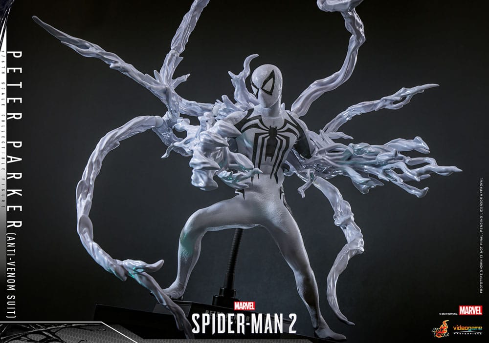Spider-Man 2: Peter Parker (Anti-Venom Suit): 1/6 Scale Action Figure - Hot Toys Action Figure