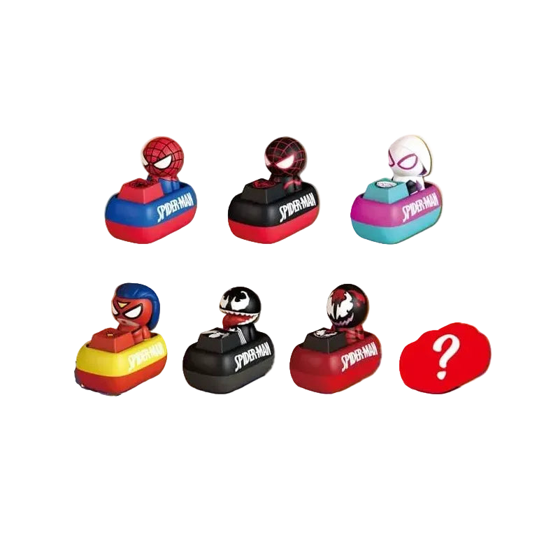 Spider Man Mini Egg Attack Blind Box Figures keycaps 5 cm Assortment 6 - Beast Kingdom Toys Mini-figures, Blind Boxes
