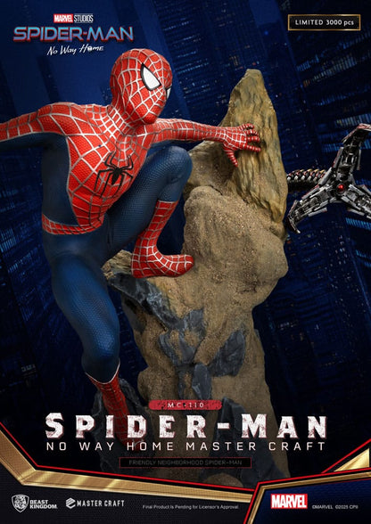 Spider-Man: No Way Home Master Craft Statue Friendly Neighborhood Spider-Man 36 cm - Beast Kingdom Toys Statues