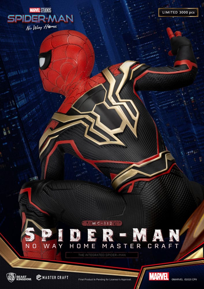 Spider-Man: No Way Home Master Craft Statue The Integrated Spider-Man 31 cm - Beast Kingdom Toys Statues