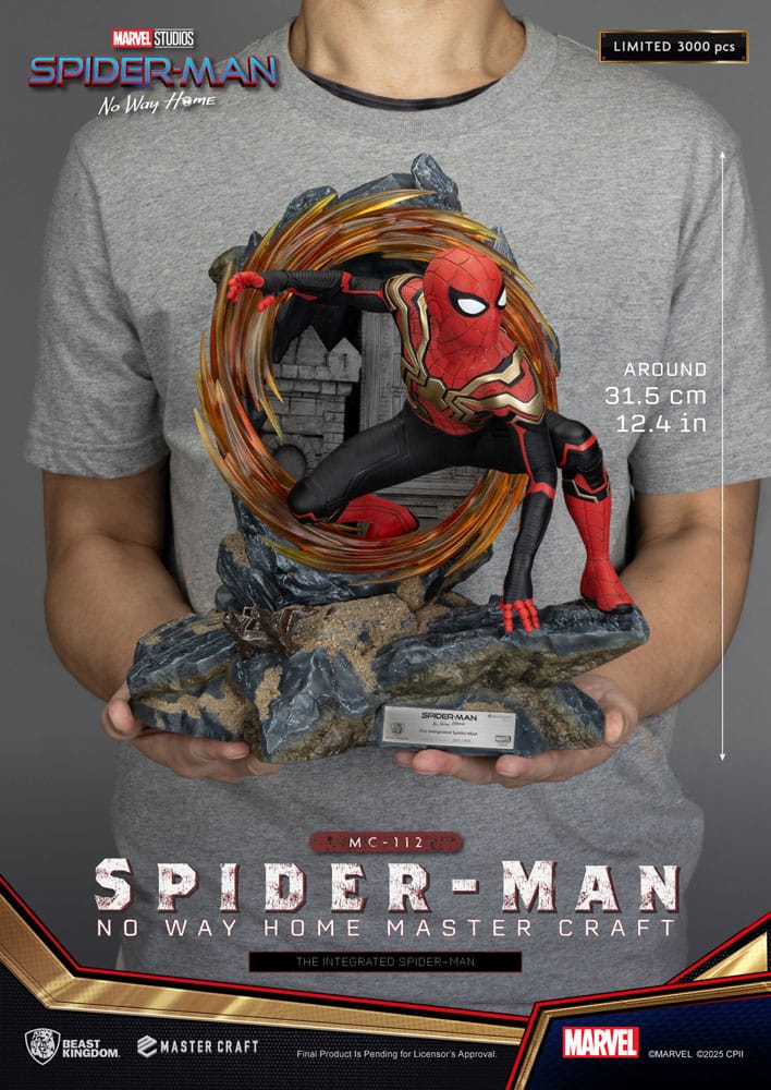 Spider-Man: No Way Home Master Craft Statue The Integrated Spider-Man 31 cm - Beast Kingdom Toys Statues