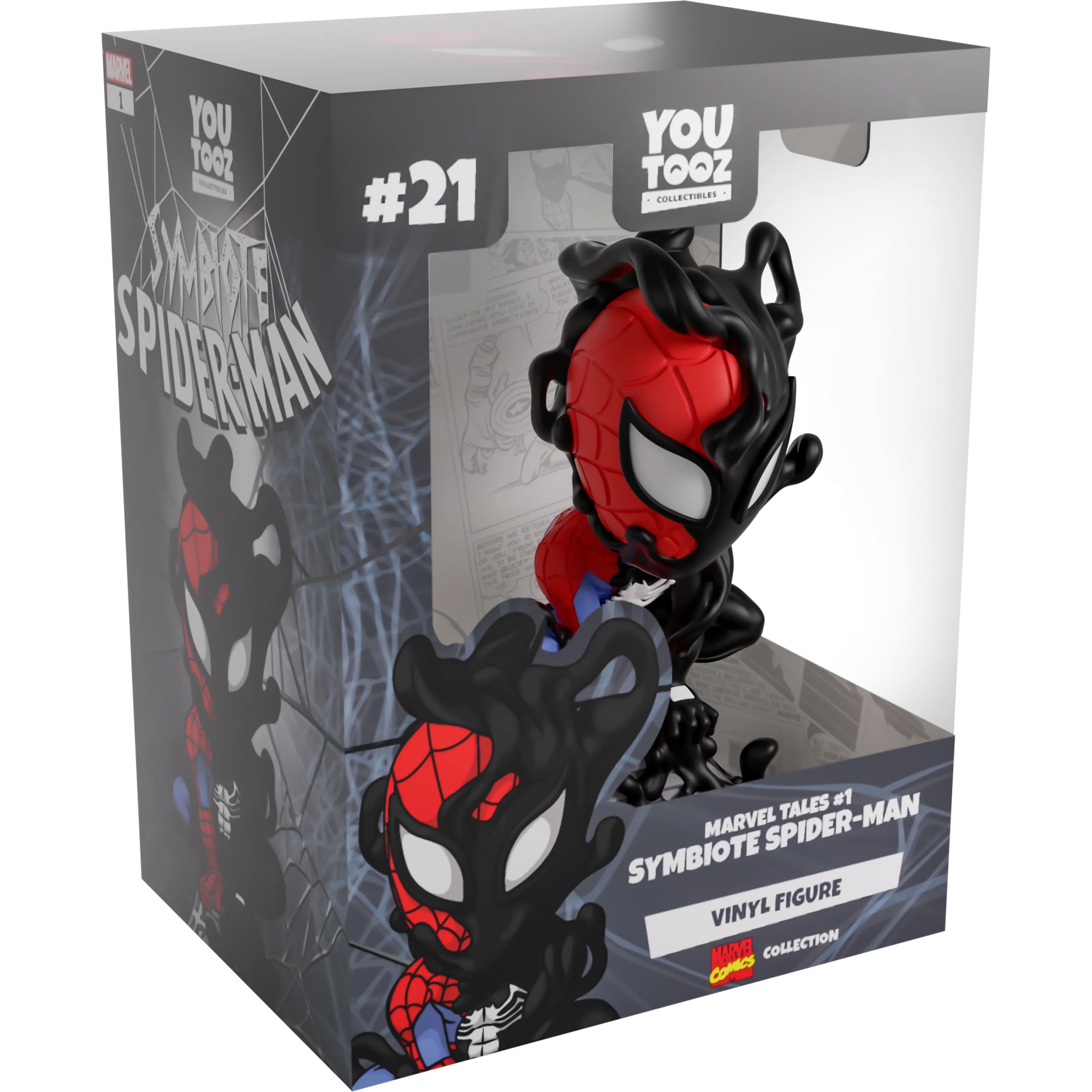 Spider-Man: Symbiote Spider-Man: Marvel Tales: Vinyl Figure: YouTooz: #1 YouTooz