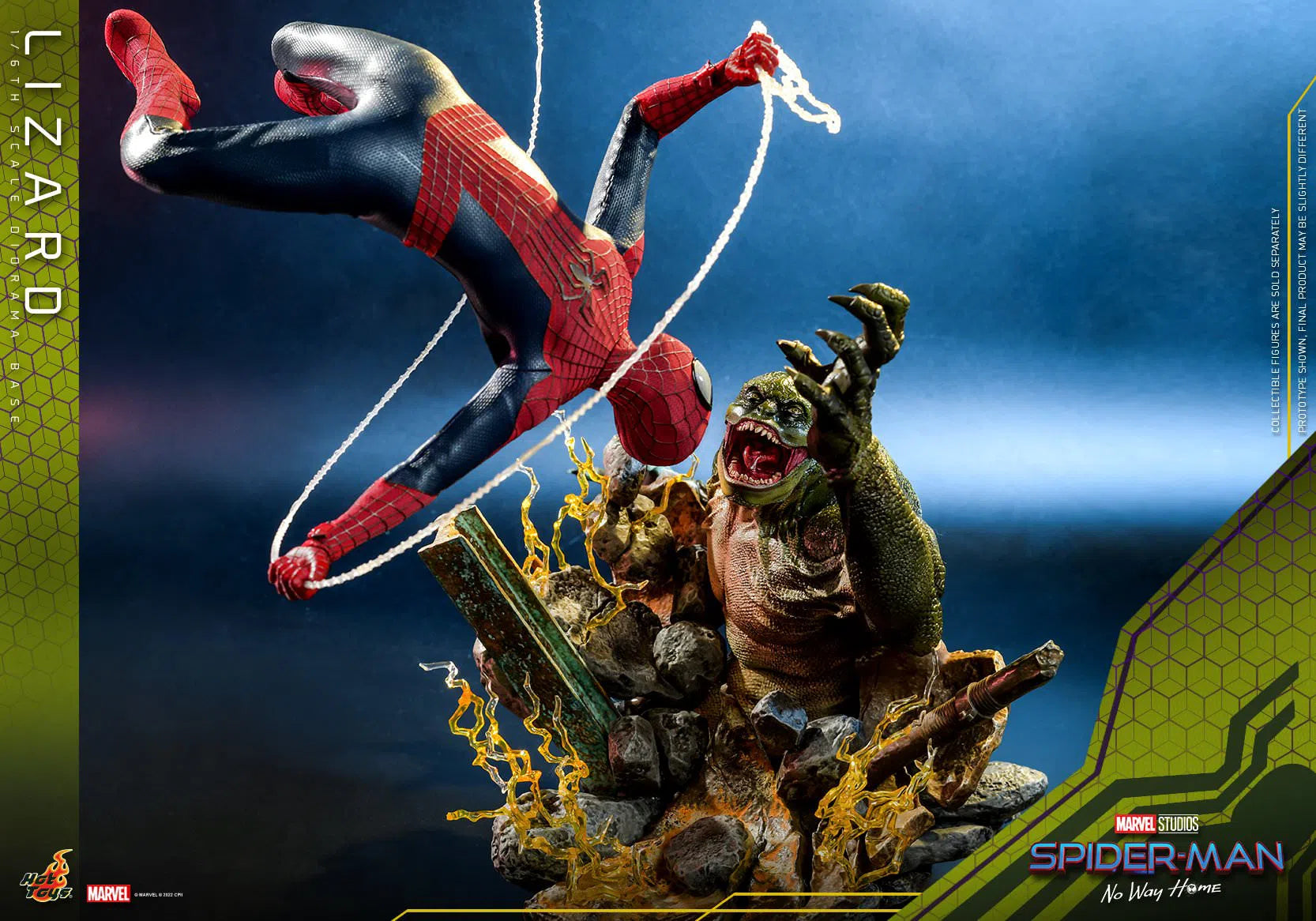 Spider-Man: With Lizard: The Amazing Spider-Man 2 Hot Toys