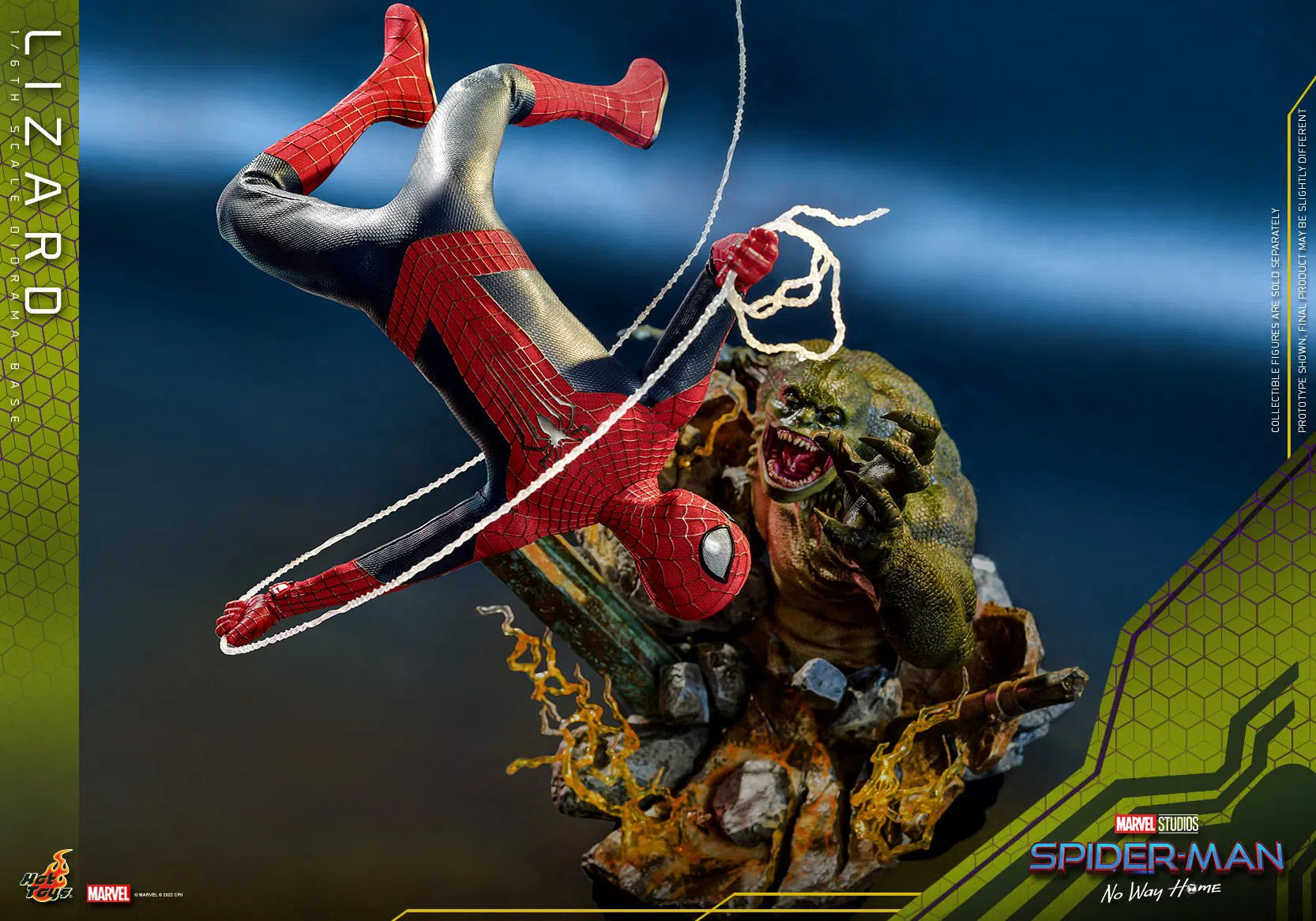 Spider-Man: With Lizard: The Amazing Spider-Man 2 Hot Toys