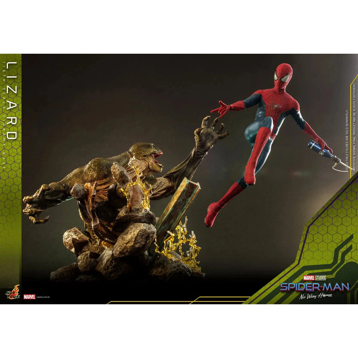 Hot Toys Spider-Man: With Lizard: The Amazing Spider-Man 2 Hot Toys Spider-Man: With Lizard: The Amazing Spider-Man 2