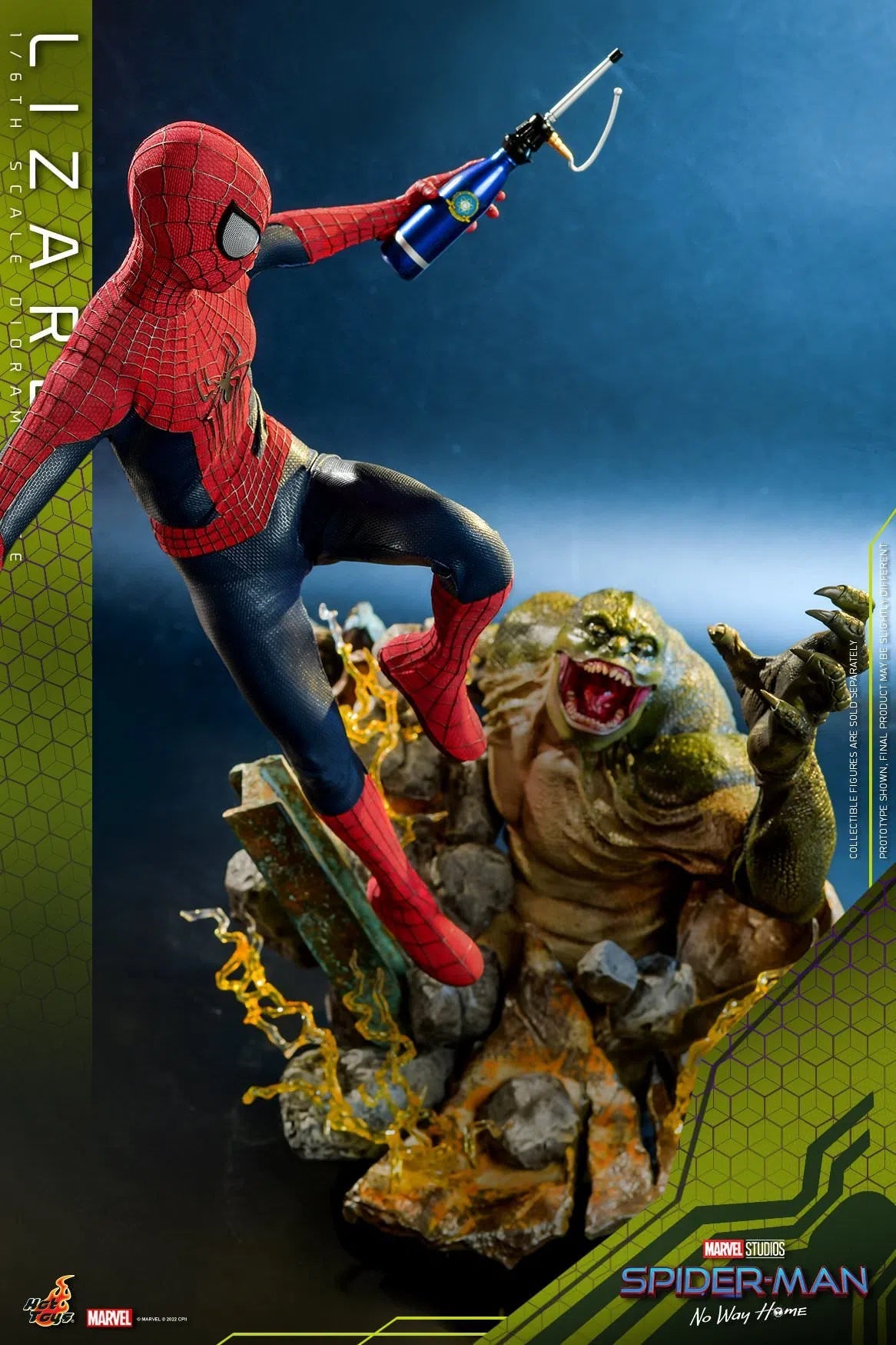 Spider-Man: With Lizard: The Amazing Spider-Man 2 Hot Toys