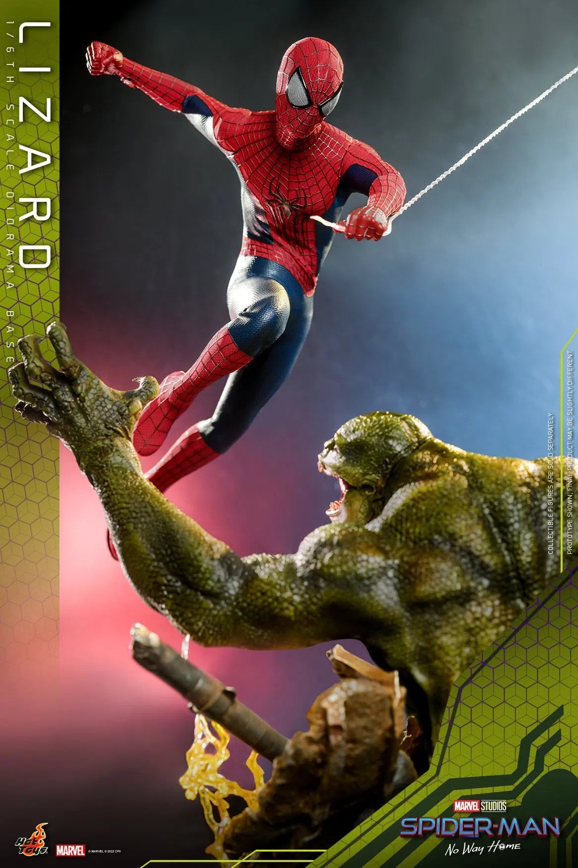 Spider-Man: With Lizard: The Amazing Spider-Man 2 Hot Toys