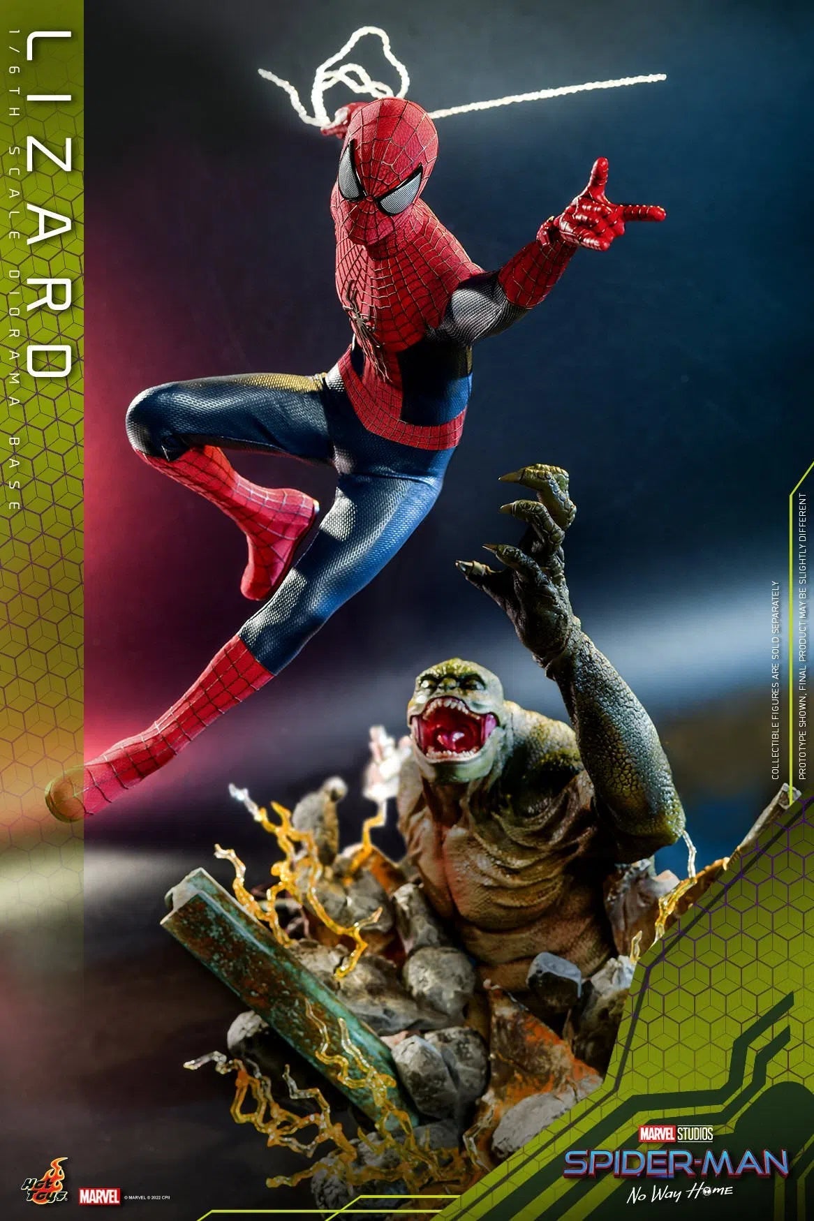 Spider-Man: With Lizard: The Amazing Spider-Man 2 Hot Toys