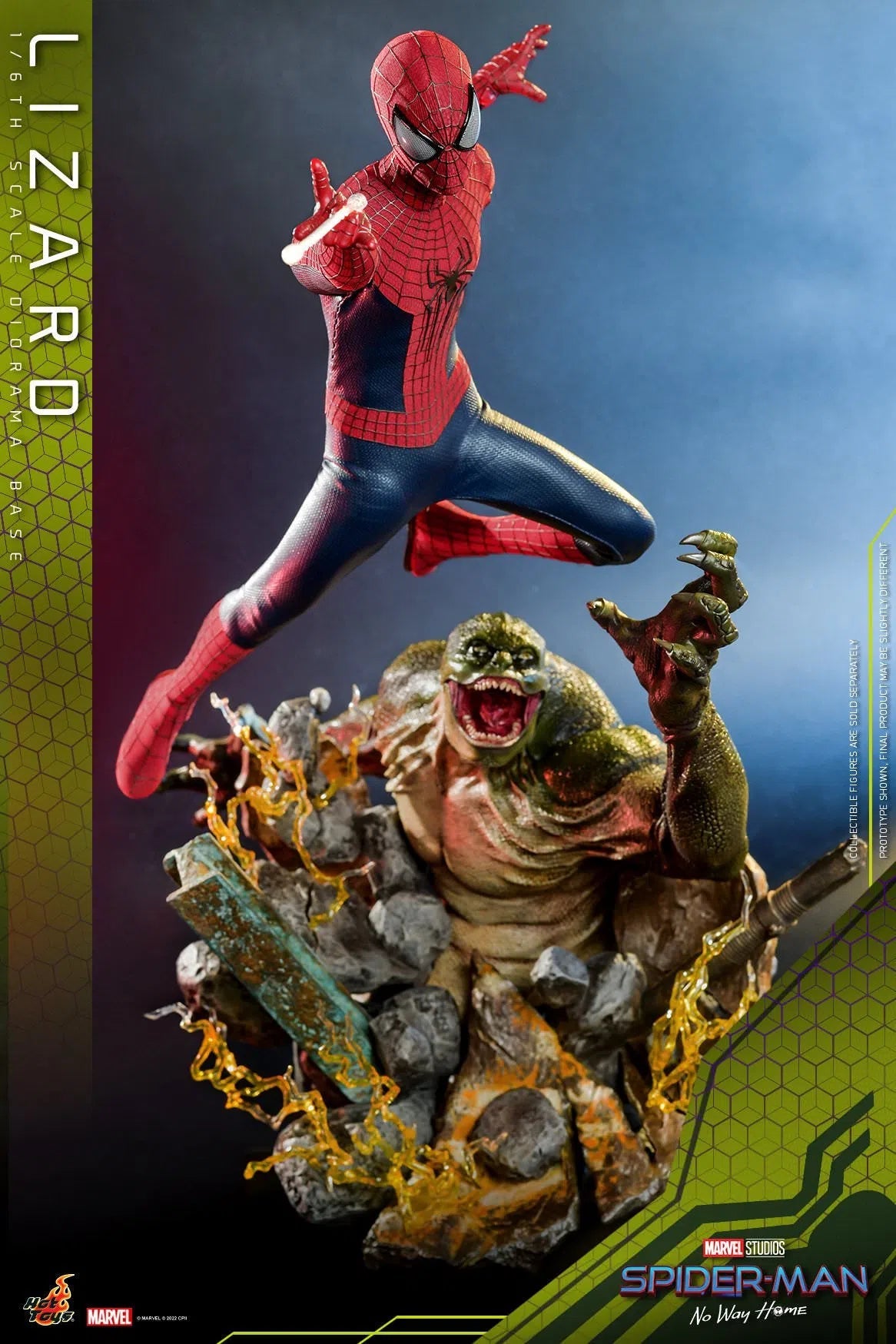 Spider-Man: With Lizard: The Amazing Spider-Man 2 Hot Toys