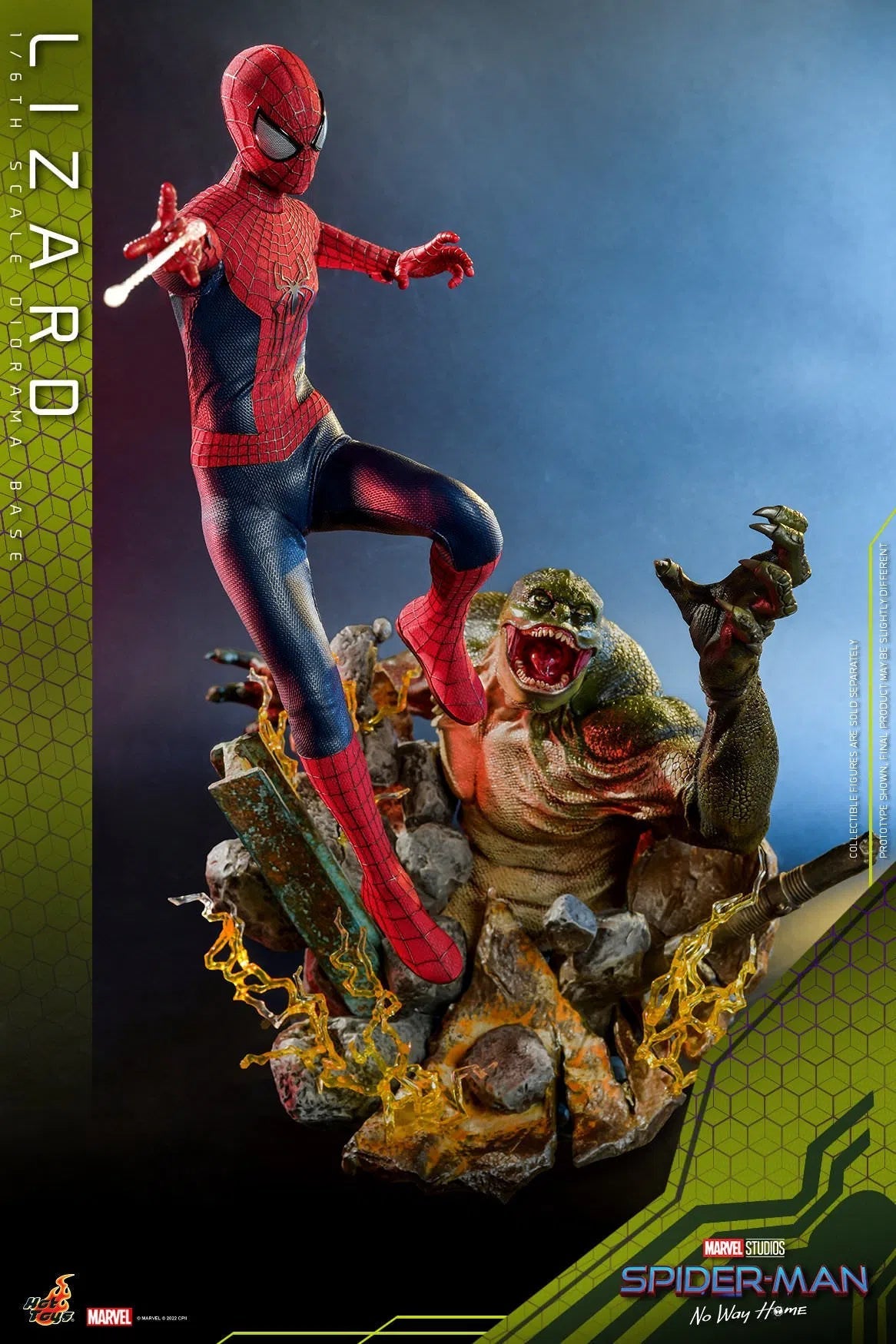 Spider-Man: With Lizard: The Amazing Spider-Man 2 Hot Toys