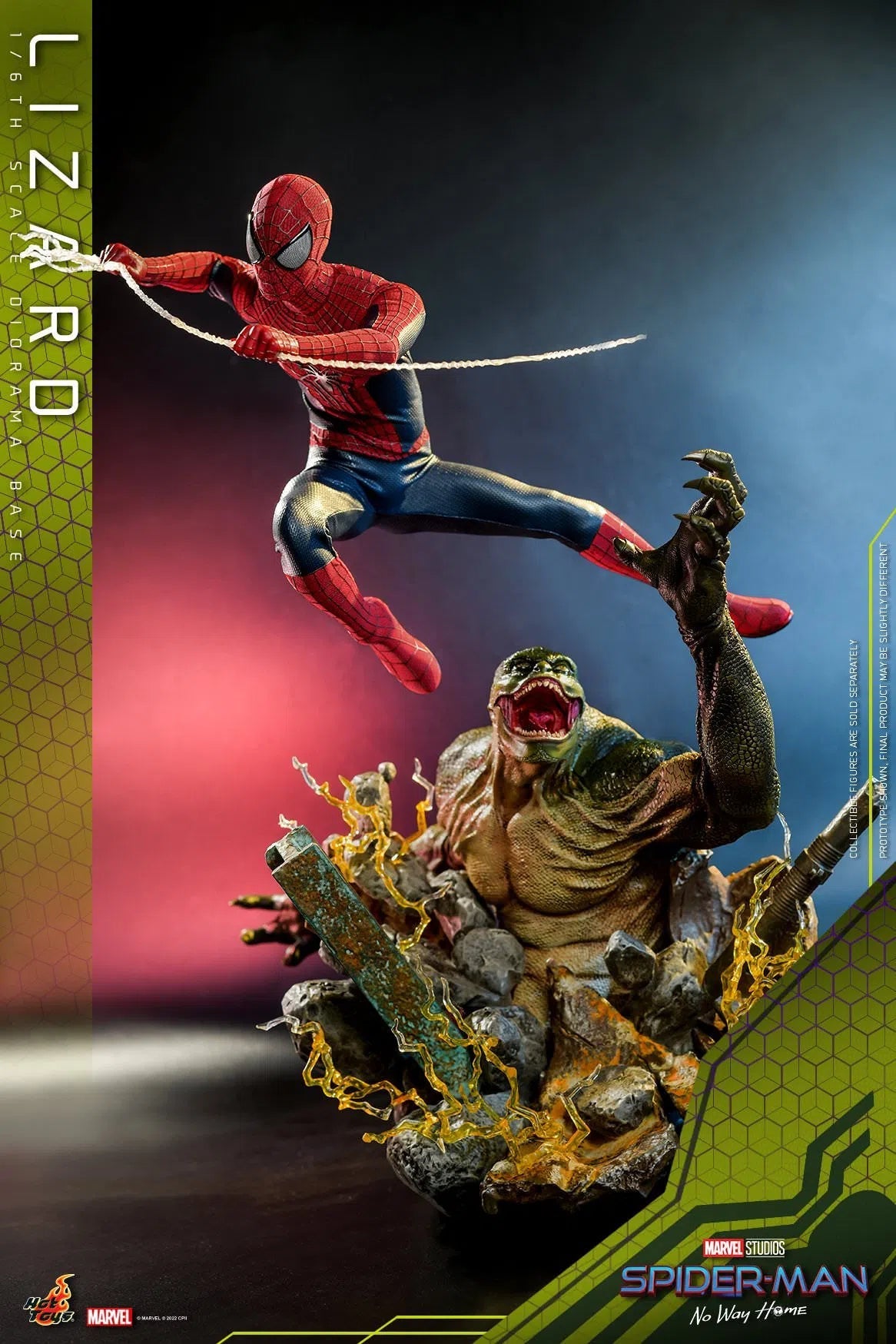 Spider-Man: With Lizard: The Amazing Spider-Man 2 Hot Toys